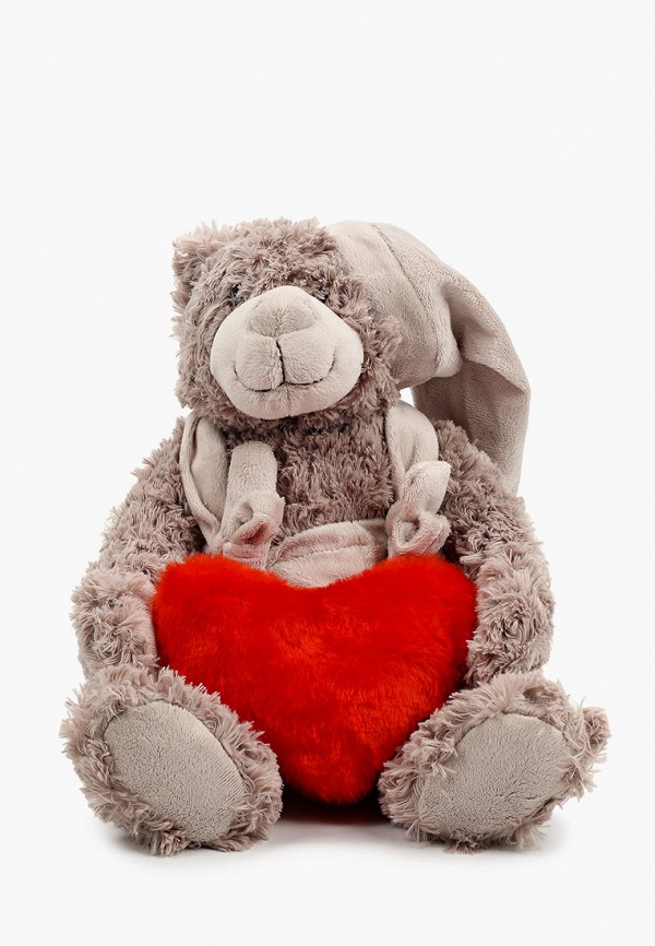 

Игрушка мягкая Magic Bear Toys, Серый, Мишка Патрик, 25 см