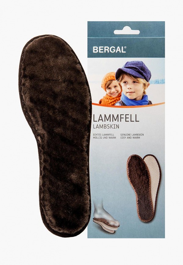

Стельки Bergal, Коричневый, LAMBSKIN KINDER