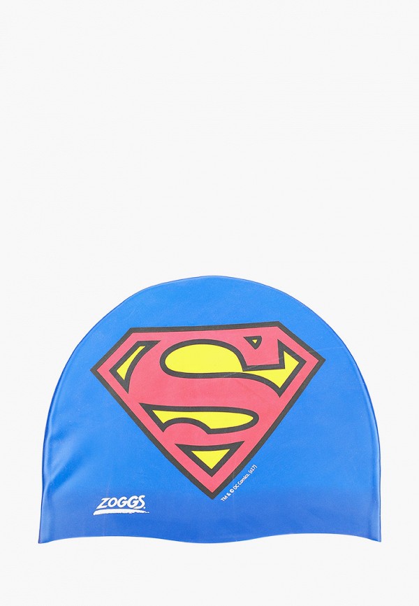 

Шапочка для плавания Zoggs, Разноцветный, Superman Silicone Cap
