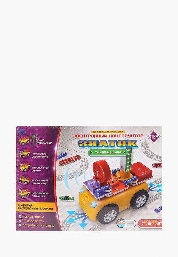 

Игрушка Знаток, Разноцветный, электронный "Умная Машина"