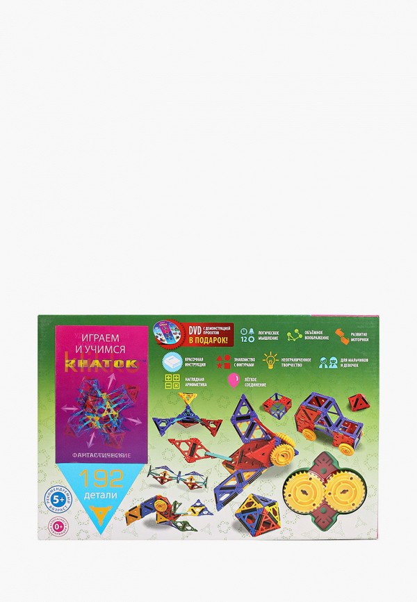 

Игрушка Знаток, Разноцветный, - конструктор Klikko 192 детали