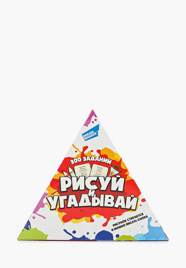 

Игра настольная Dream Makers, Разноцветный, Рисуй и угадывай