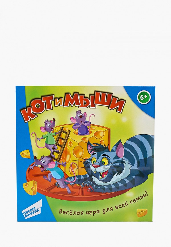

Игра настольная Dream Makers, Разноцветный, Кот и мыши
