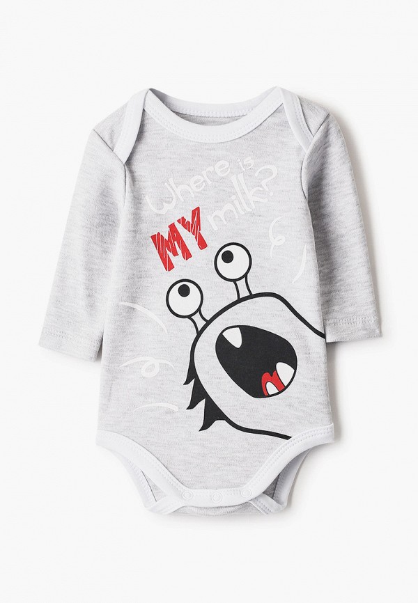

Боди Amarobaby, Серый