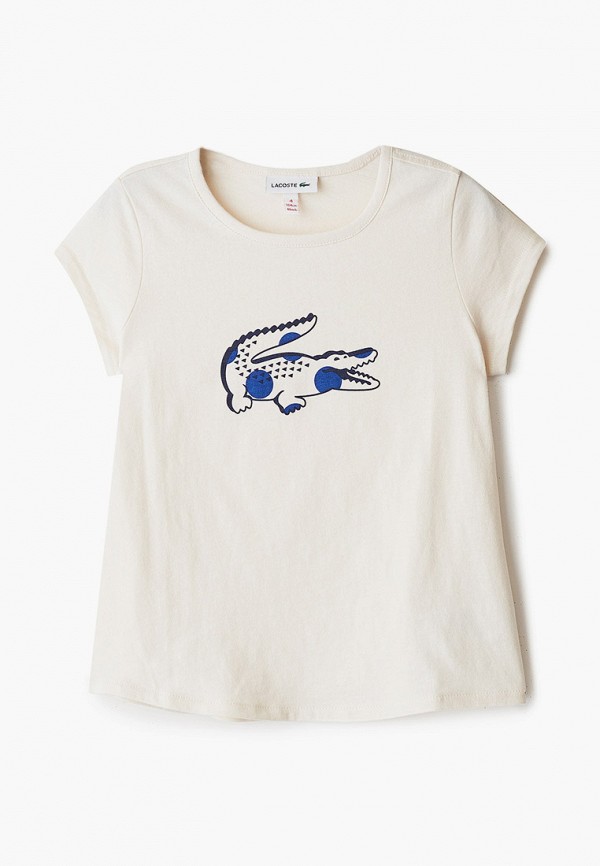 

Футболка Lacoste, Бежевый