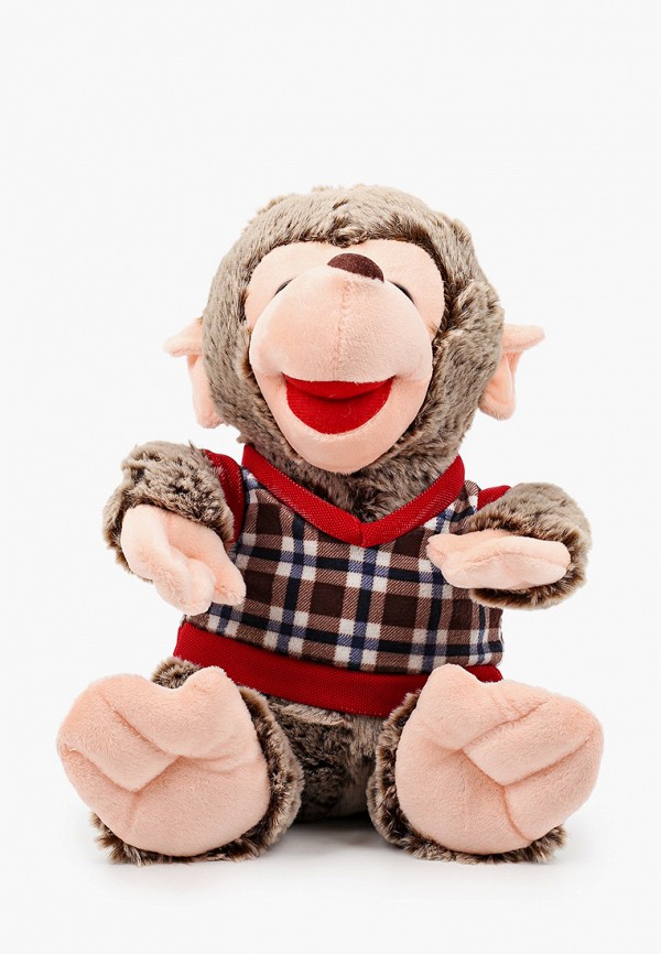 

Игрушка мягкая Magic Bear Toys, Коричневый, Обезьянка Юлиан, 26x13 см.