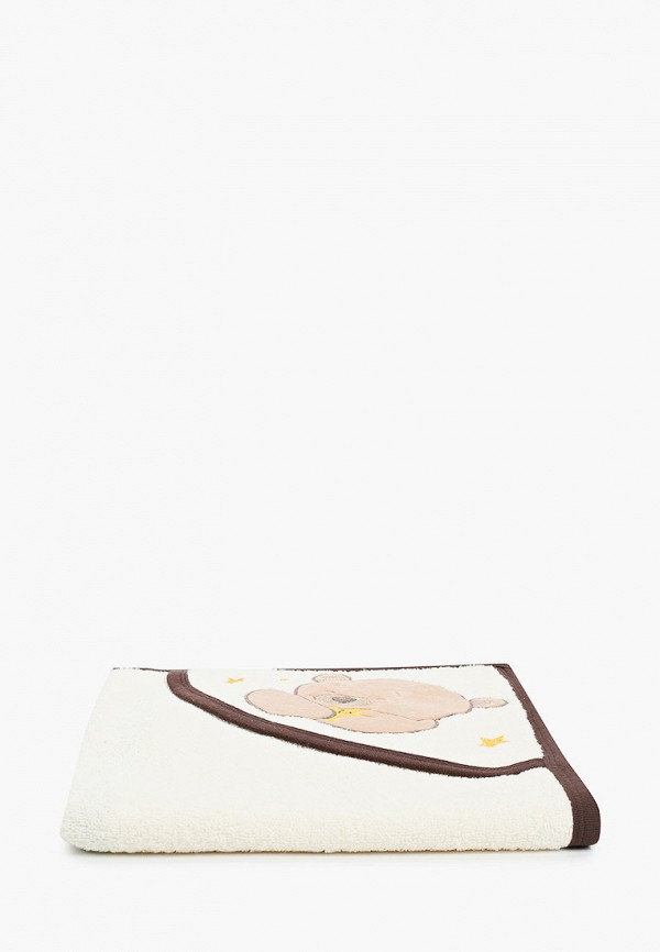 

Полотенце Amarobaby, Белый, детское с уголком Amarobaby Teddy Bear