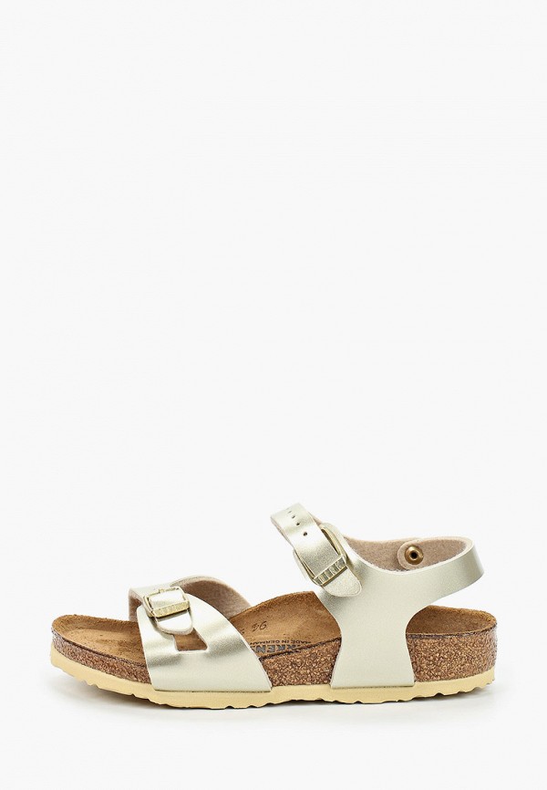 

Сандалии Birkenstock, Серебряный, Rio Kids BF Electric Metallics Gold N