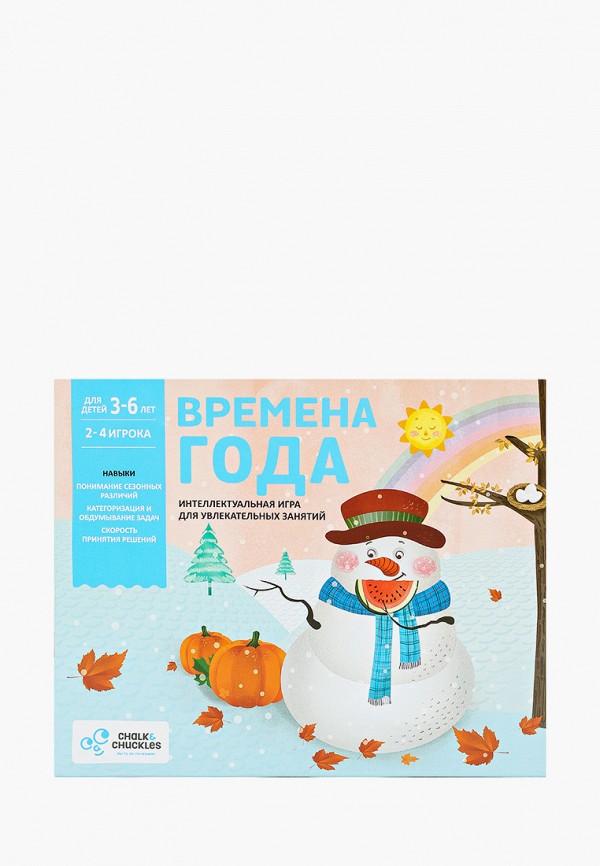 

Игра настольная Chalk&Chuckles, Разноцветный