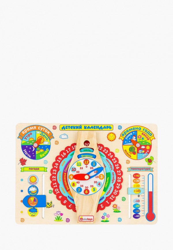 

Игрушка Alatoys, Бизиборд Детский календарь