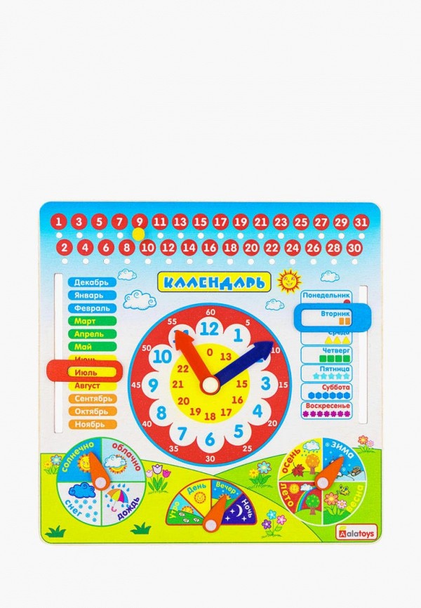 

Игрушка Alatoys, Бизиборд Календарь