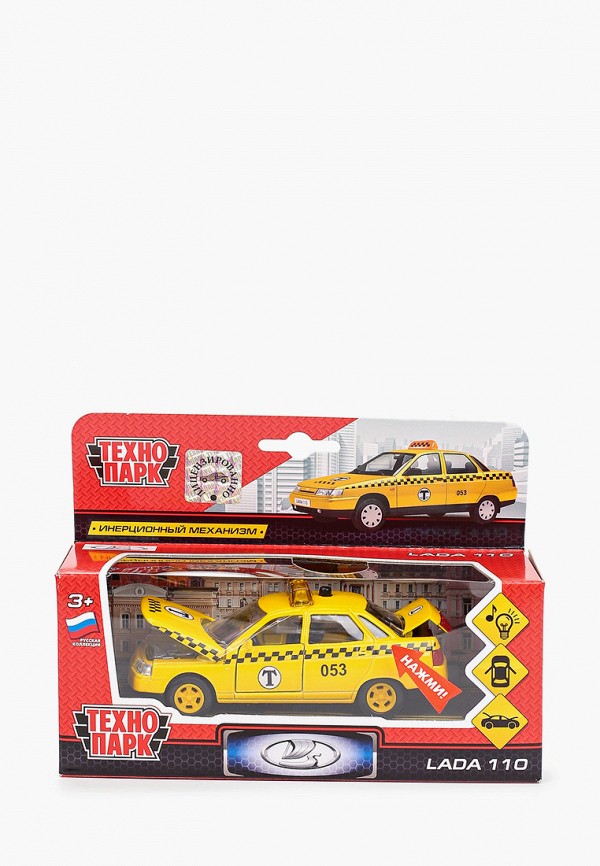 

Игрушка интерактивная Технопарк, Желтый, "Lada 2110 Такси"
