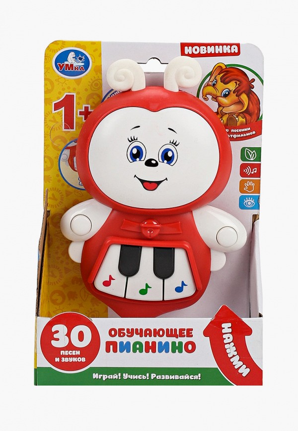 

Игрушка интерактивная Умка, Красный, Пианино обучающее