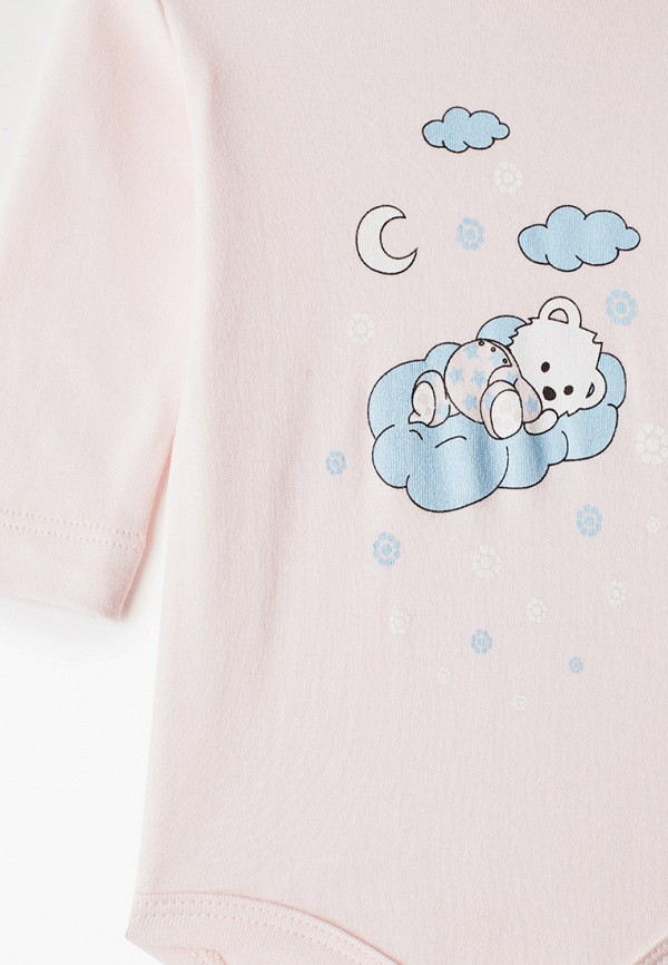 Боди домашнее All Mixes розовый, размер 68, фото 3