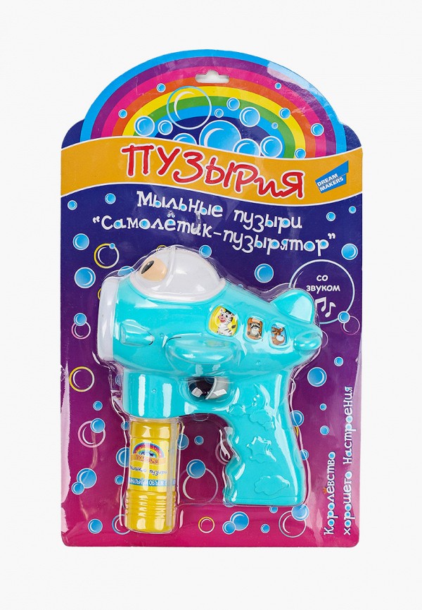 

Набор игровой Dream Makers, Голубой, Мыльные пузыри "Самолетик-пузырятор"