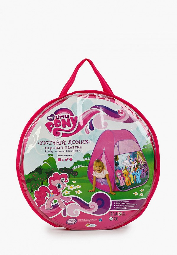 

Палатка Играем Вместе, Разноцветный, детская игровая "My Little Poni"