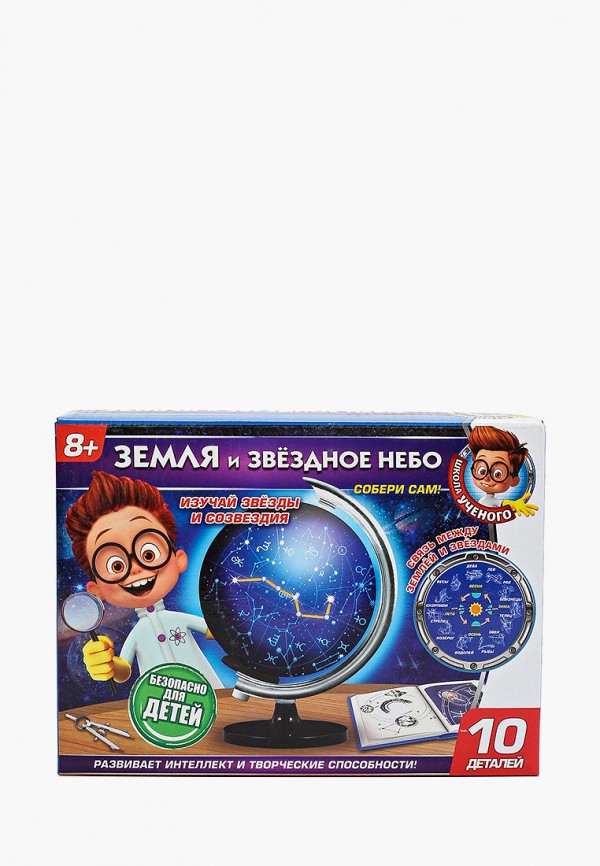 

Набор для опытов Играем Вместе, Разноцветный, "Земля и Звездное небо".