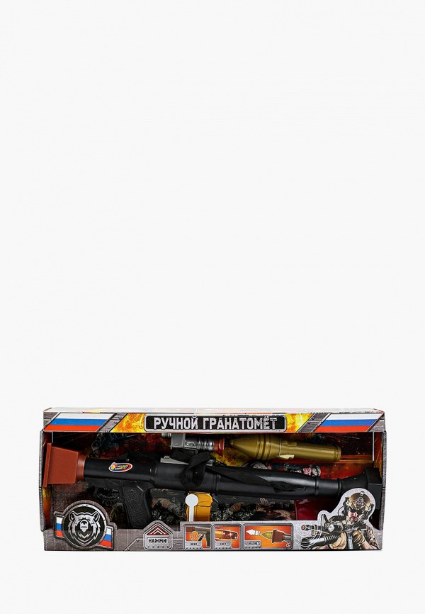 

Игрушка Играем Вместе, Черный, Гранатомет