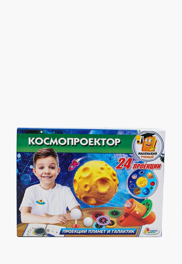 

Набор для опытов Играем Вместе, Разноцветный, "Космопроектор"