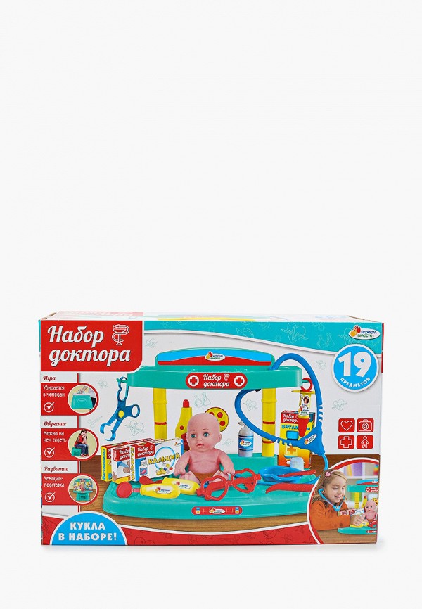 

Набор игровой Играем Вместе, Разноцветный, доктора