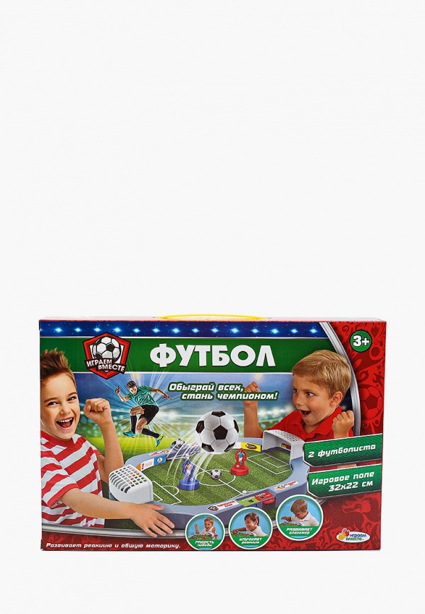 

Игра настольная Играем Вместе, Разноцветный, "Футбол"