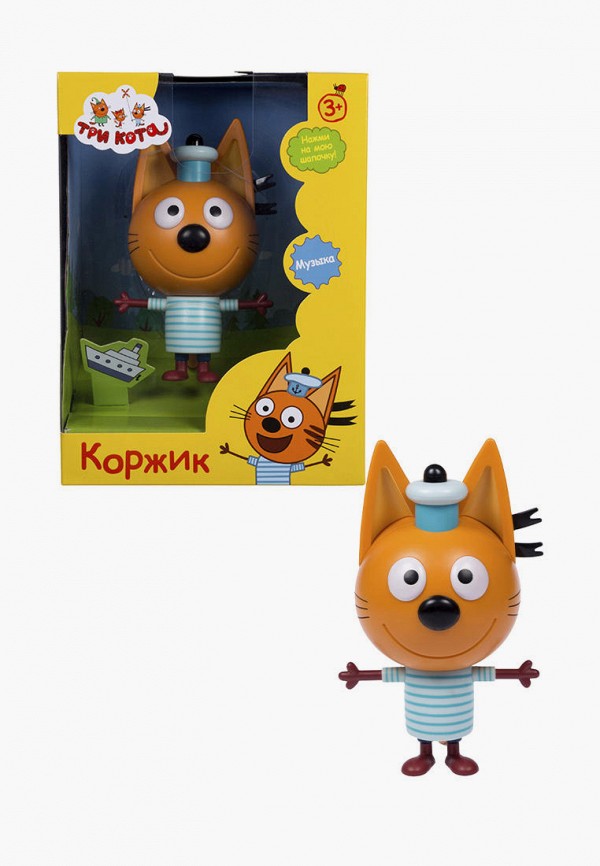 

Игрушка интерактивная Три Кота, Разноцветный, Три кота Коржик