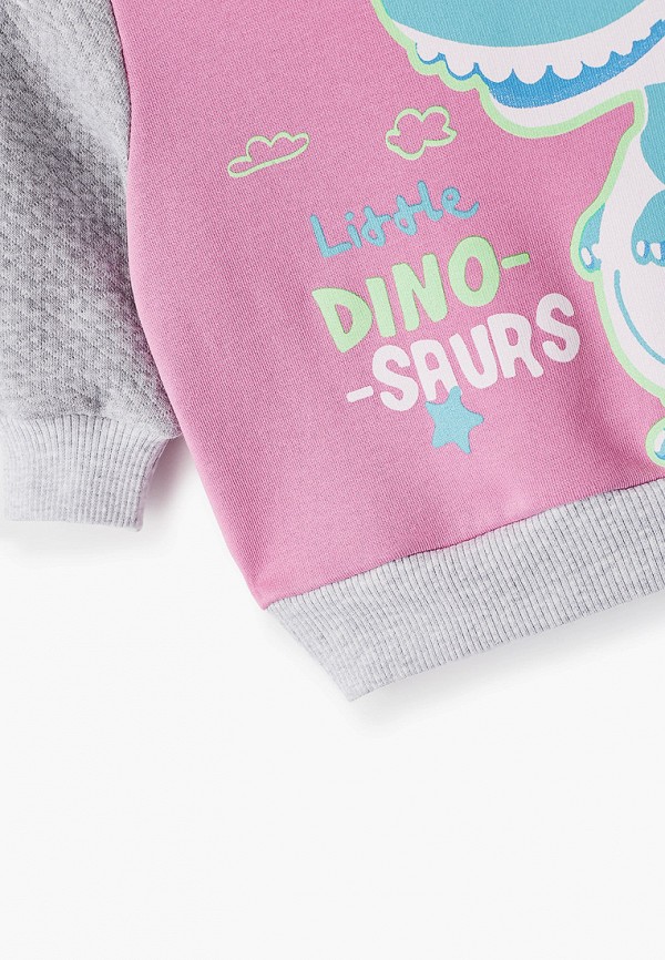 Костюм для новорожденного спортивный Лапушка цвет розовый  Фото 3