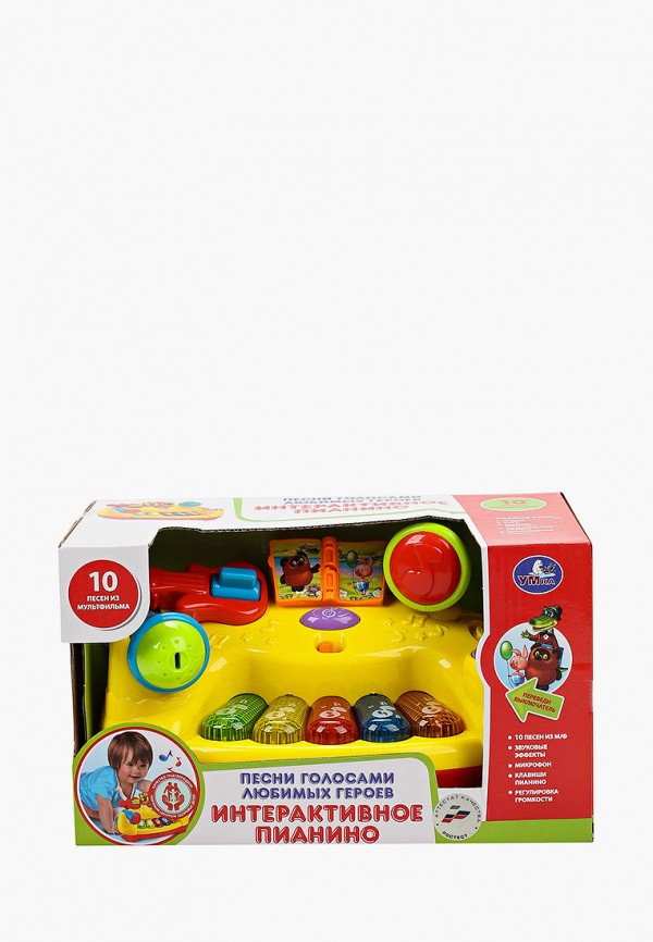 

Игрушка интерактивная Умка, Разноцветный, развивающая «Пианино»
