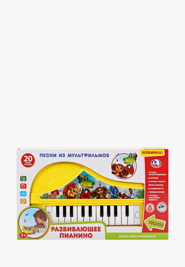 

Игрушка интерактивная Умка, Разноцветный, Электропианино