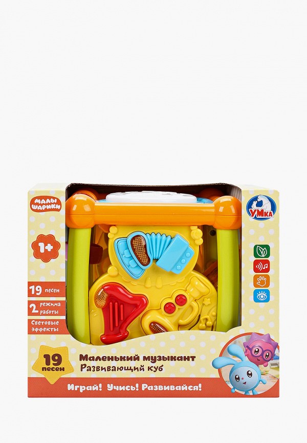 

Игрушка интерактивная Умка, Разноцветный, Музыкальный куб
