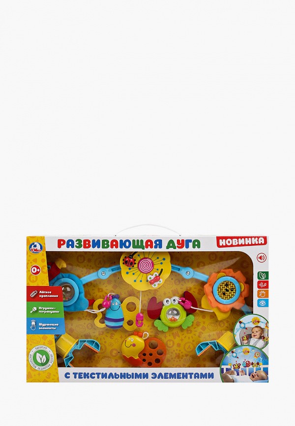 

Игрушка Умка, Разноцветный, Развивающая «Дуга над кроваткой»