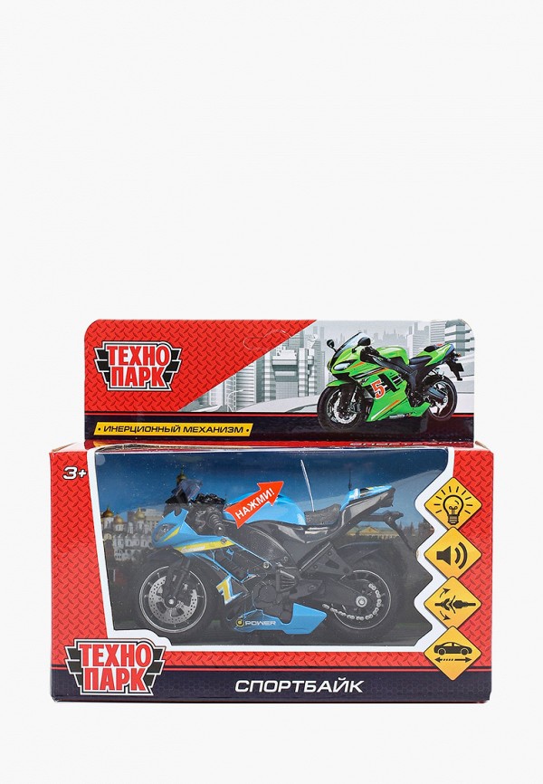 

Игрушка Технопарк, Черный, Спортбайк
