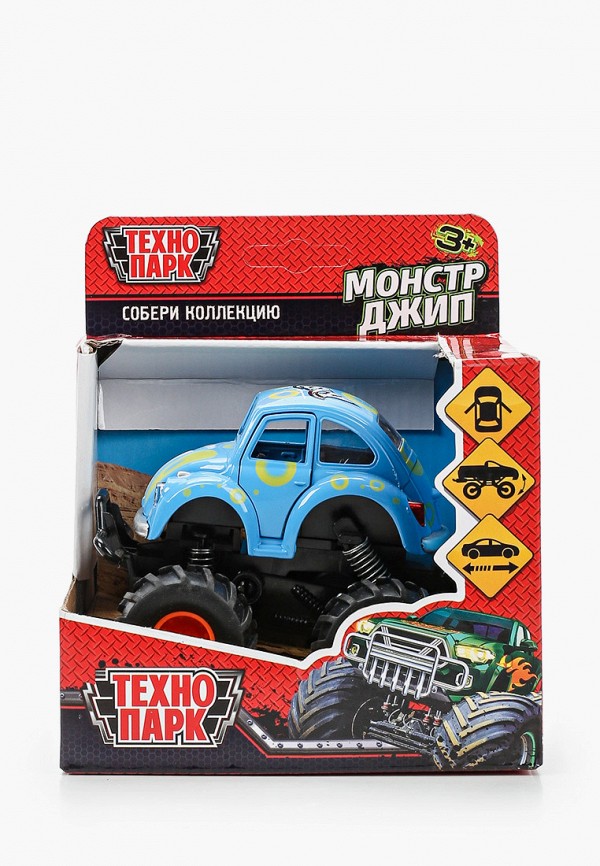

Игрушка Технопарк, Синий, Монстр Джип