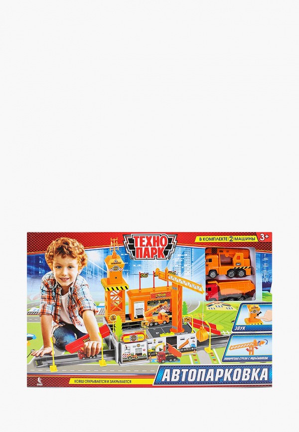 

Набор игровой Технопарк, Разноцветный, Парковка