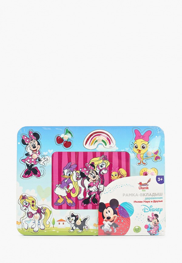 

Игрушка Уланик, Разноцветный, Пазл деревянный/Рамка-вкладыш Микки Маус Disney деревянная 22х30 см