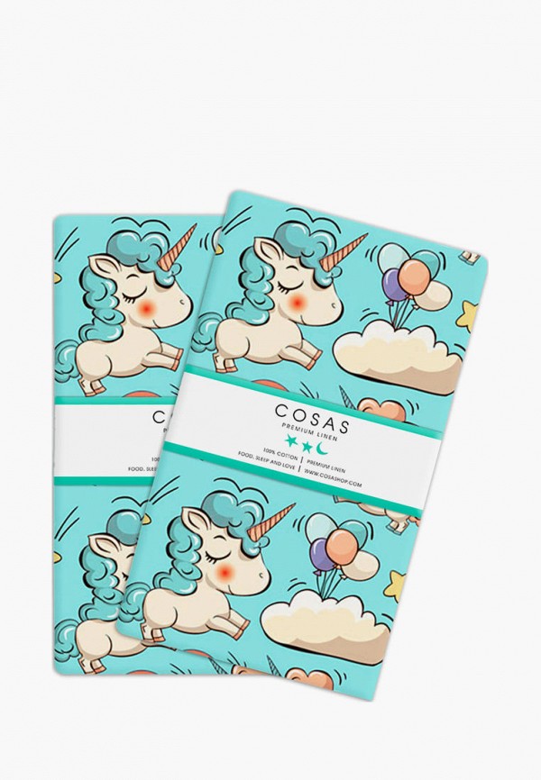 

Комплект наволочек Cosas, Зеленый, Cosas MP002XC00INK