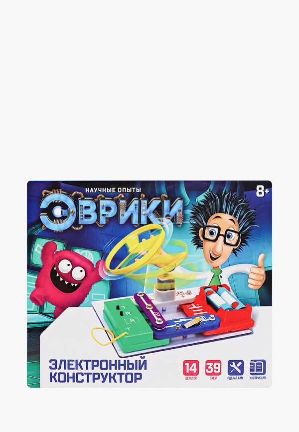 

Конструктор Эврики, Разноцветный, электронный
