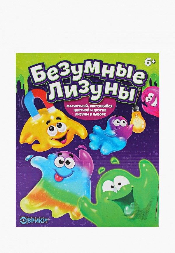 

Набор для опытов Эврики, Разноцветный, Безумные лизуны