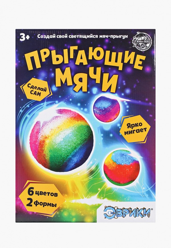 

Набор для опытов Эврики, Разноцветный, "Прыгающие мячи"