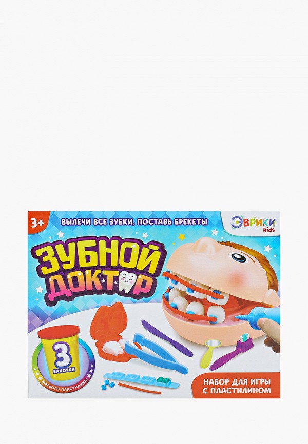 

Набор игровой Эврики, Разноцветный, "Зубной доктор"