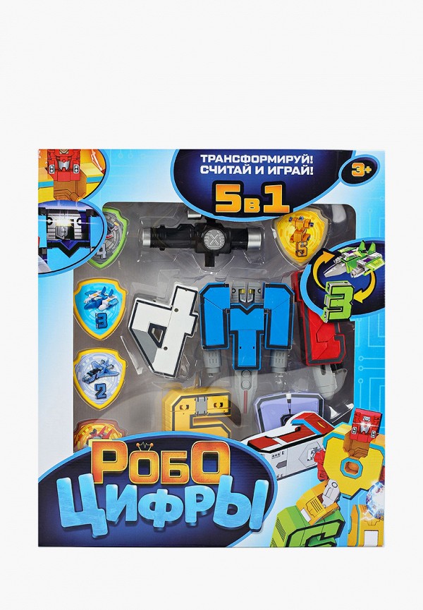 

Набор игровой Woow Toys, Разноцветный, "Робо Цифры"