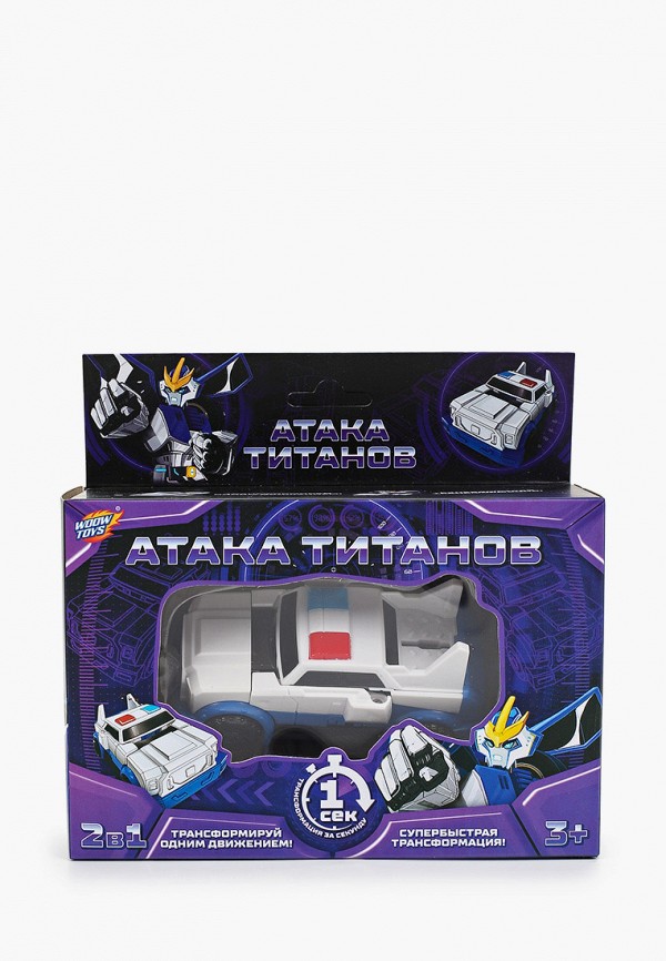 

Робот Woow Toys, Белый, трансформер "Полицейский"