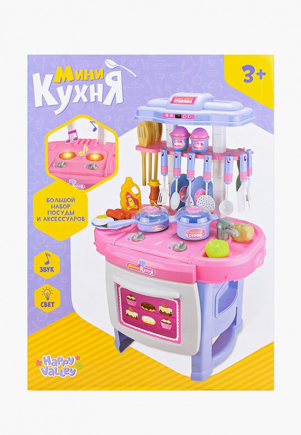 

Набор игровой Happy Valley, Розовый, Миникухня