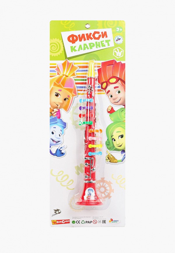 

Игрушка интерактивная Играем Вместе, Красный, кларнет