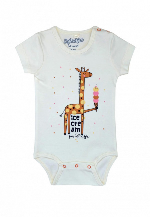 

Боди Safari Kids, Бежевый, Giraffe