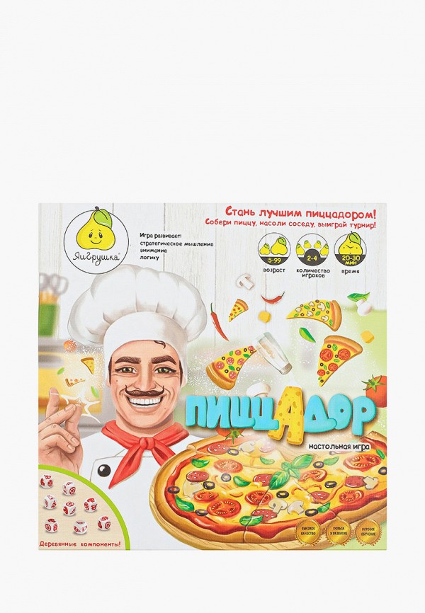 

Игра настольная ЯиГрушка, Разноцветный, "Пиццадор"