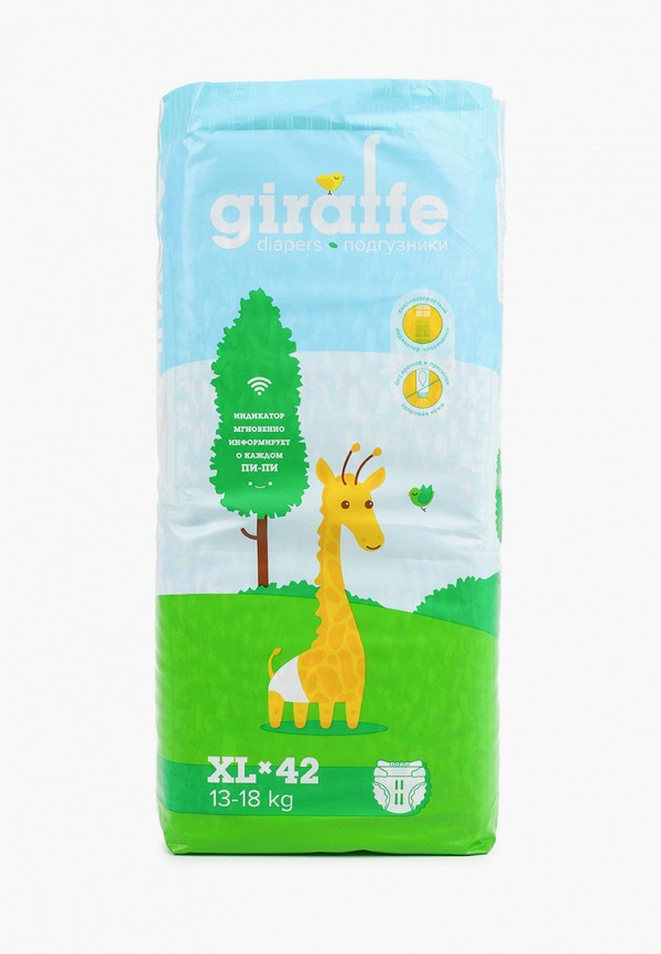 

Подгузники Lovular, Голубой, GIRAFFE XL, 13-18 кг, 42шт/уп