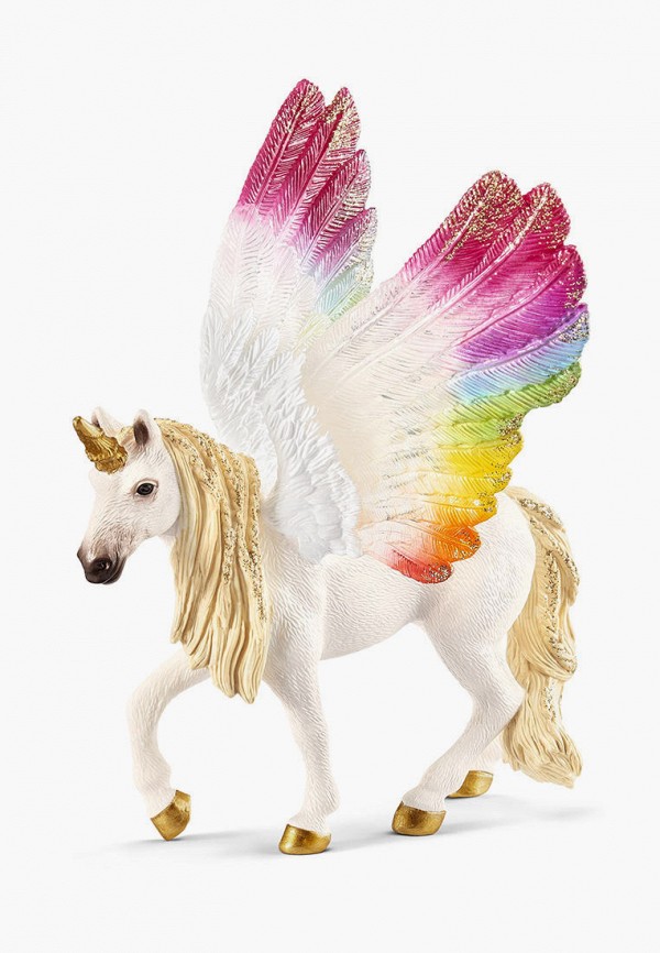 

Фигурка Schleich, Белый, Крылатый радужный единорог