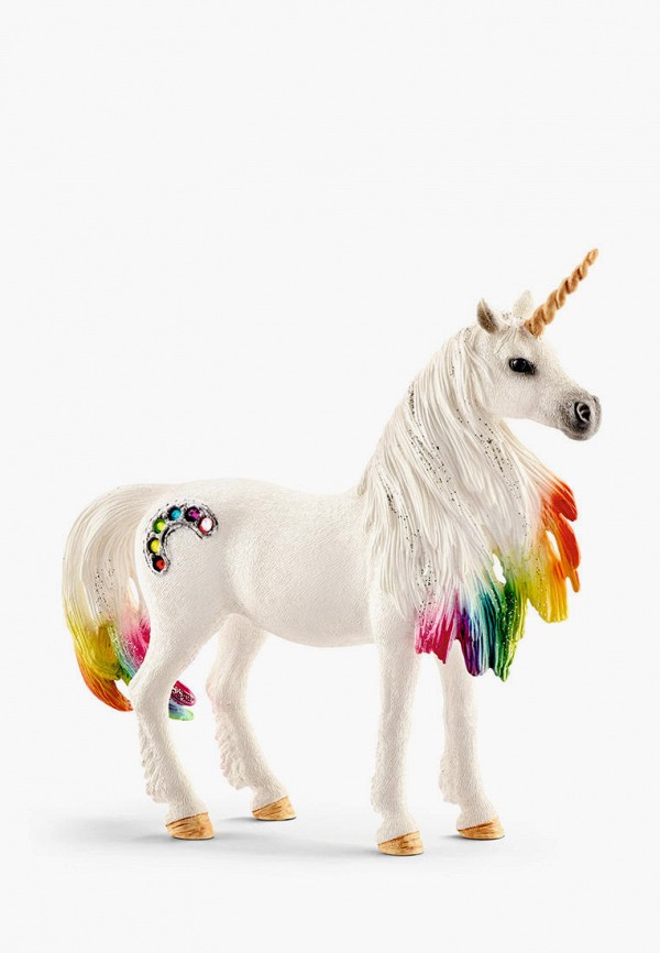 

Фигурка Schleich, Белый, Радужный единорог, кобыла