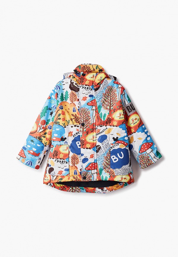 Куртка для мальчика утепленная Bukidz цвет разноцветный 